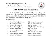 Biên Bản Số 10/TH/NK 2019-2023