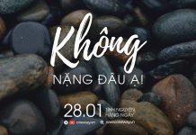 Không Nặng Đâu Ạ! | Oneway Radio – Tĩnh Nguyện Hằng Ngày 28/01/2022