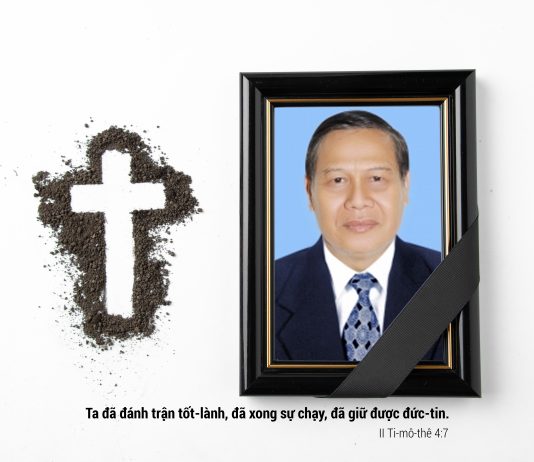 Lễ Tang Mục Sư Ân Ước – Nguyên Hội Trưởng Hội Truyền Giáo Cơ Đốc Việt Nam