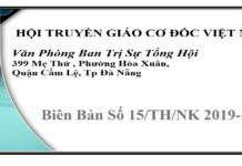 Biên Bản Số 15/TH/NK 2019-2023