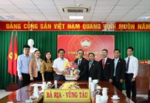 Đại Diện BTSTH Thăm Cơ Quan Chính Quyền Tại Các Tỉnh Bà Rịa- Vũng Tàu, Bình Thuận, Ninh Thuận