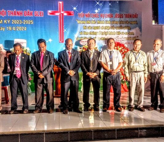 Hội Thánh Đăk Glei Bầu Cử Ban Trị Sự, Chấp Sự Nhiệm Kỳ 2023-2025