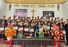 Quảng Nam: Lễ Bế Giảng Và Tốt Nghiệp Lớp Kinh Thánh