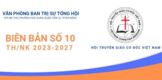 Biên Bản Số 10 TH/NK 2023-2027