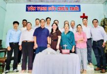 Hiệp Nguyện Mục Sư, Truyền Đạo, Truyền Đạo Tình Nguyện, Chấp Sự Các Hội Thánh Khu Vực Phía Nam