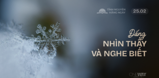 Đấng Nhìn Thấy Và Nghe Biết | Oneway Radio – Tĩnh Nguyện Hằng Ngày 25/02/2026